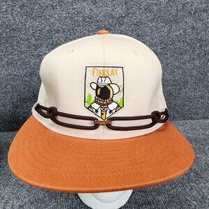 RARE Findlay Snapback Hat Astronaut Space Cowboy Rope Cord Hidden Pocket